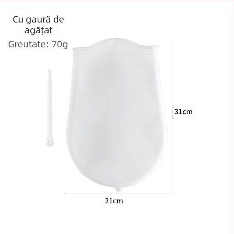 Pungă de amestecare a făinii din silicon explozivă transfrontalieră, pungă multifuncțională pentru aluat, pungă de aluat mare și groasă pentru bucătărie, en-gros