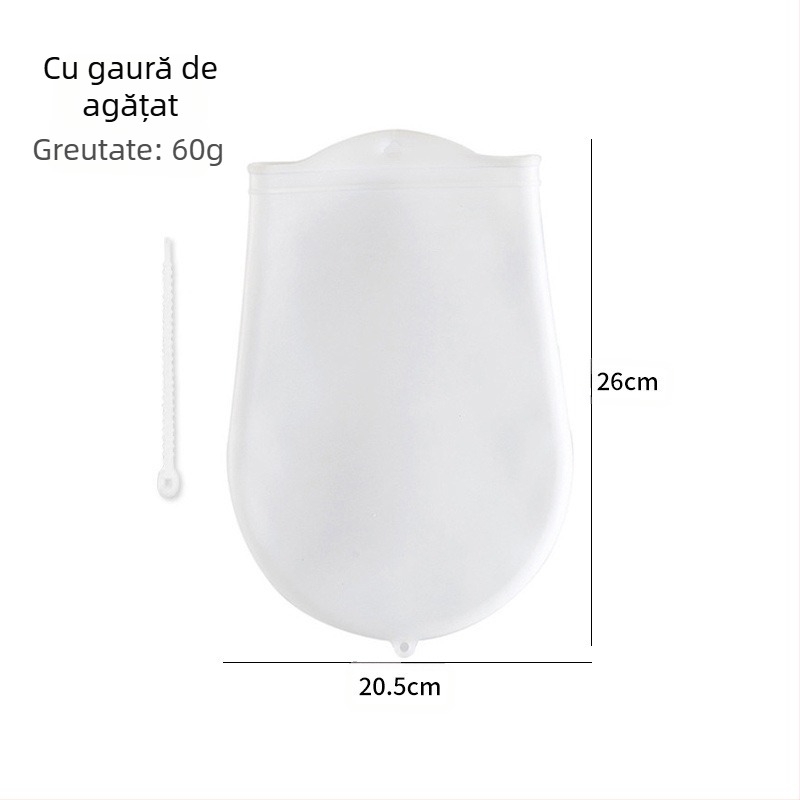 Pungă de amestecare a făinii din silicon explozivă transfrontalieră, pungă multifuncțională pentru aluat, pungă de aluat mare și groasă pentru bucătărie, en-gros