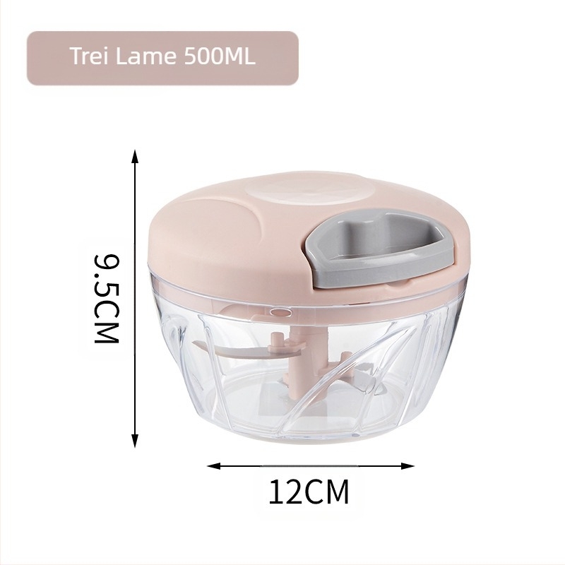 Tăietor de legume multifuncțional de usturoi, tras manual, de uz casnic, râșniță de usturoi de bucătărie, mașină de gătit, trăgător de usturoi, râșniță de legume en-gros