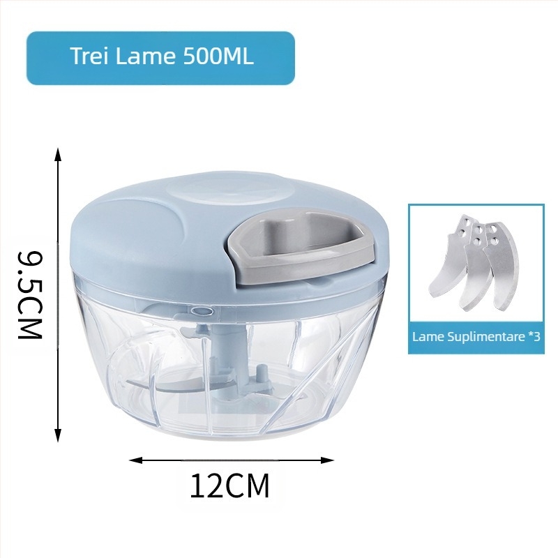 Tăietor de legume multifuncțional de usturoi, tras manual, de uz casnic, râșniță de usturoi de bucătărie, mașină de gătit, trăgător de usturoi, râșniță de legume en-gros