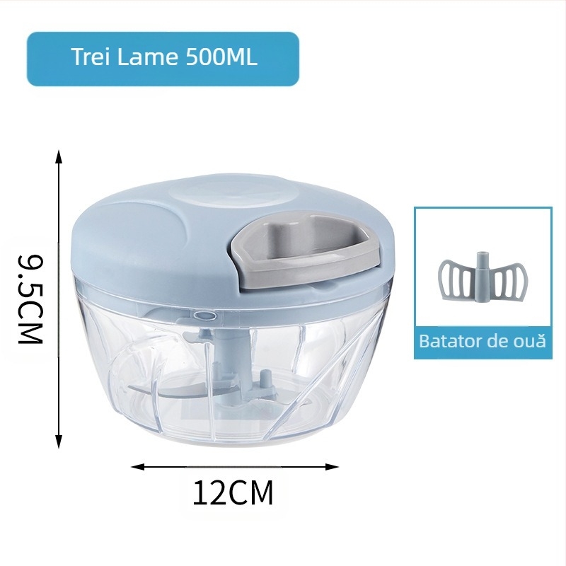 Tăietor de legume multifuncțional de usturoi, tras manual, de uz casnic, râșniță de usturoi de bucătărie, mașină de gătit, trăgător de usturoi, râșniță de legume en-gros