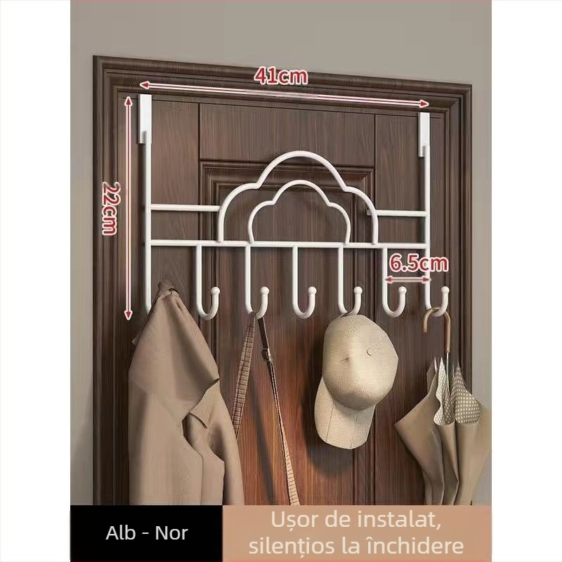 Cârlig de ușă pentru explozii comerciale externe, transfrontalier, neperforat, pentru depozitarea ușilor de îmbrăcăminte, finisaj prelungit, en-gros îndrăzneț