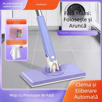 Lavetă mică mop de uz casnic toaletă baie lavetă leneșă utilizare secundară mop șervețel umed mop