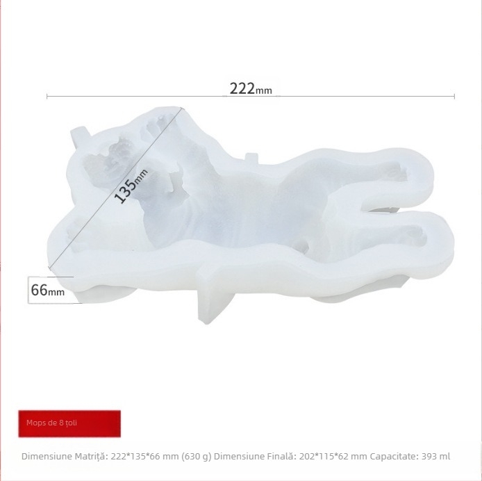 Moldă silicon 3D cu ruj roșu, formă de porc, pentru tort, mousse, animale, jeleu, înghețată, mucegai, model modern ...