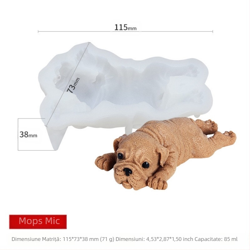 Moldă silicon 3D cu ruj roșu, formă de porc, pentru tort, mousse, animale, jeleu, înghețată, mucegai, model modern ...