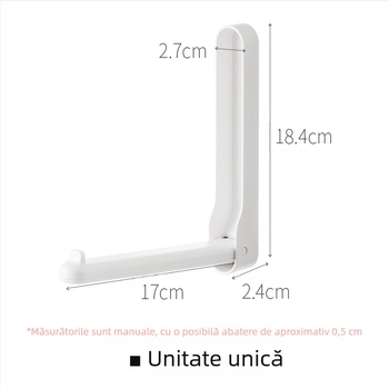 Umeraș de haine depozitare artefact balcon pliabil fără perforații de uz casnic Fit Rack dormitor haine agățat uscător Rack clip colector