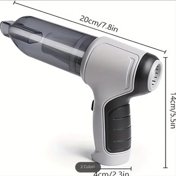 Aspirator auto, cu dublă utilizare pentru mașină și casă, reîncărcabil portabil fără fir, puternic, mic, mini, funcție de suflare puternică, aspirator portabil