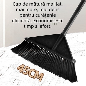 Mătură mare en-gros mătură unică curte rurală curățenie uz casnic mătură salubritate lucrător mătură cu peri mari
