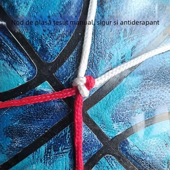 En-gros din fabrică, buzunar mare cu minge, plasă mare de fotbal, baschet, portabil, capacitate mare, geantă de depozitare cu plasă portabilă