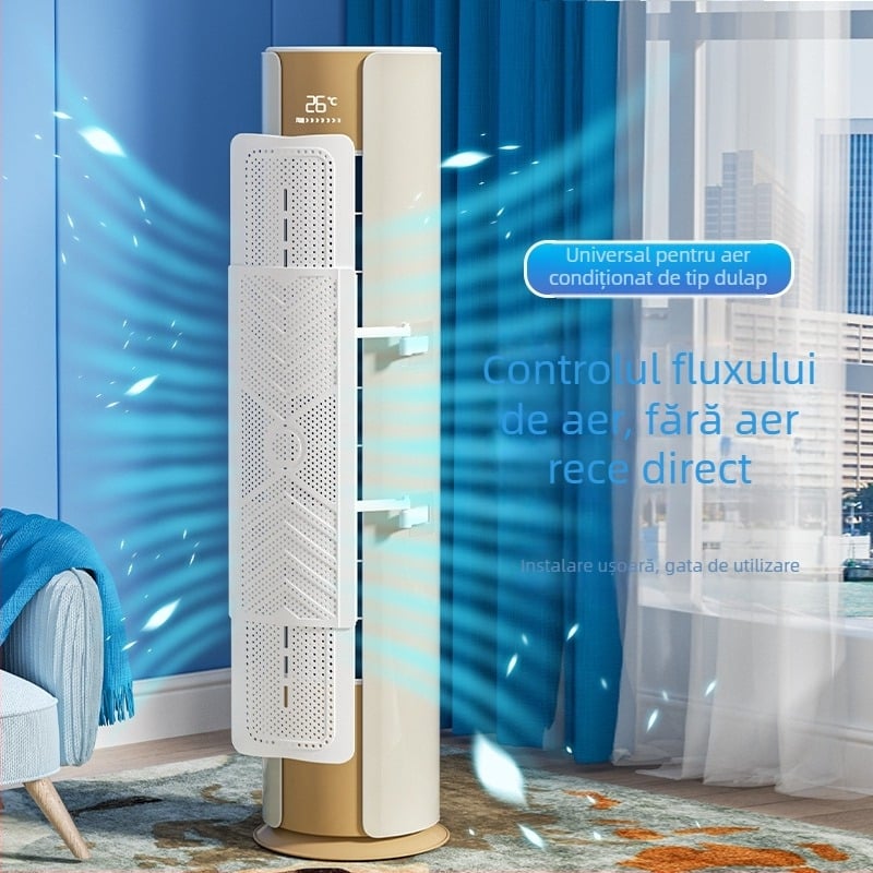 Produs nou Jieyang Qifeng Aer condiționat vertical Parbriz Trei-în-Unul Anti-Suflare Directă Femeile Gravide Parbriz Cabinet Evacuare Aer