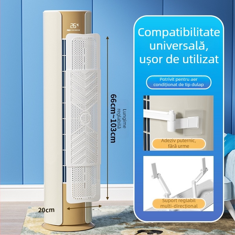 Produs nou Jieyang Qifeng Aer condiționat vertical Parbriz Trei-în-Unul Anti-Suflare Directă Femeile Gravide Parbriz Cabinet Evacuare Aer