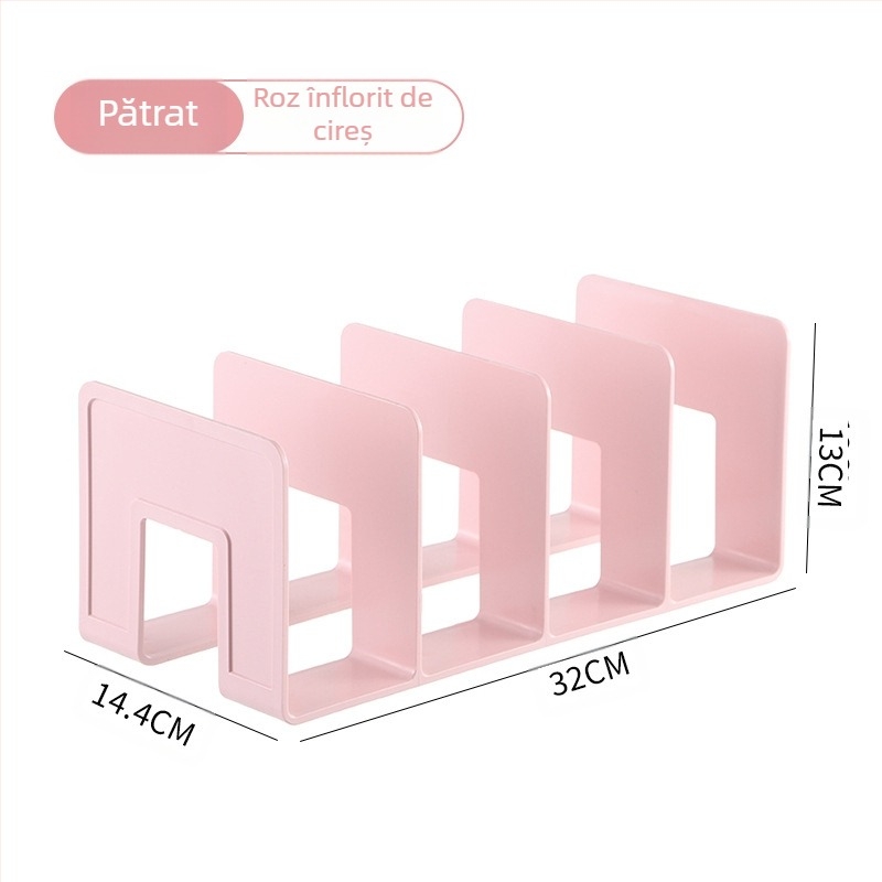 Raft de depozitare pentru geantă, suport pentru cărți, compartiment transparent din plastic, depozitare pentru dulap, clasificare, suport pentru cărți