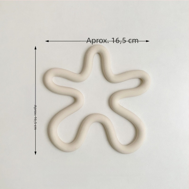 Covorașe izolate din silicon asimetrice pentru cafea, rezistente la temperaturi ridicate, pentru boluri și bucătărie, pentru oale, covorașe pentru cină