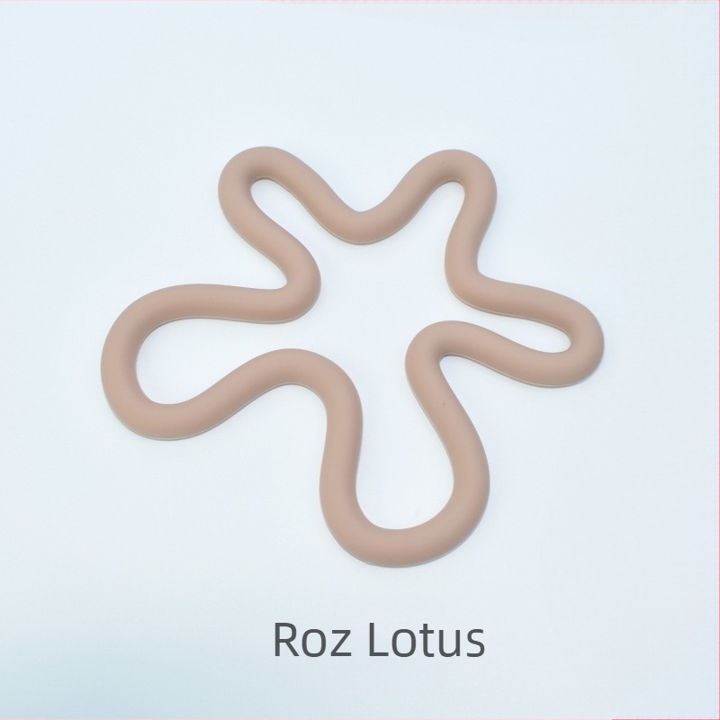 Covorașe izolate din silicon asimetrice pentru cafea, rezistente la temperaturi ridicate, pentru boluri și bucătărie, pentru oale, covorașe pentru cină