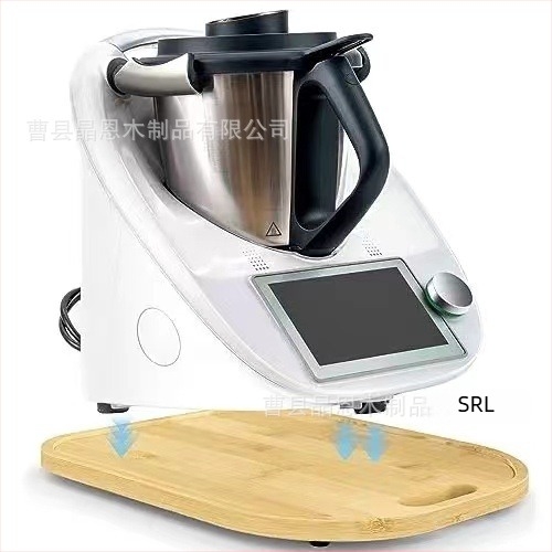 Comerț exterior bambus mașină de cafea tavă din lemn oală de cafea glisantă bază din lemn blat de bucătărie mașină de gătit placă glisantă