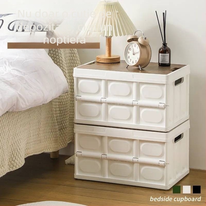 În aer liber Camping Wild Outdoor Car Trunk Box multifuncțională Touring Box auto din lemn Cover Storage Box pliabilă