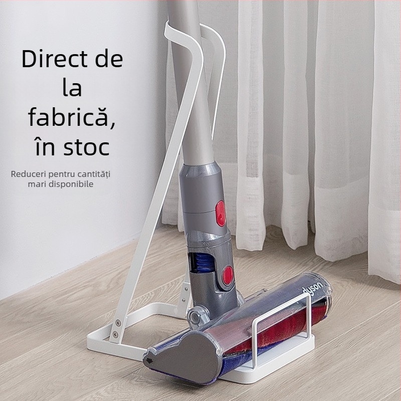 Suport de depozitare pentru aspirator în stil japonez, consumabile de uz casnic, finisare, raft de depozitare, fără perforații, suport pentru aspirator, raft pentru mop, lot