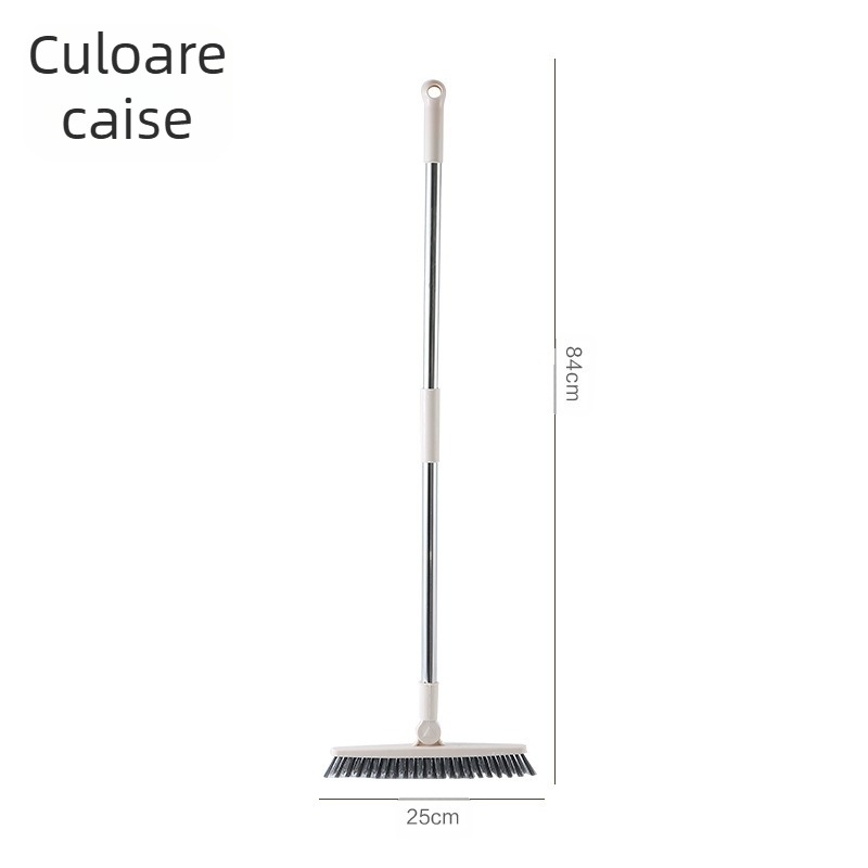 Perie de curățare a toaletei, perie de podea pentru toaletă, perie de podea, perie de podea pentru baie, perie de podea cu mâner lung, perie de faianță