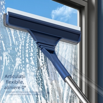Ștergător de geamuri pentru uz casnic, ștergător de geamuri exterioare înalte, curățare față-verso, ștergător special de geamuri, curățător de geamuri