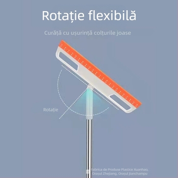 Ștergător magic cu mătură multifuncțională, curățător TikTok, articol popular, mop rotativ cu răzuitor