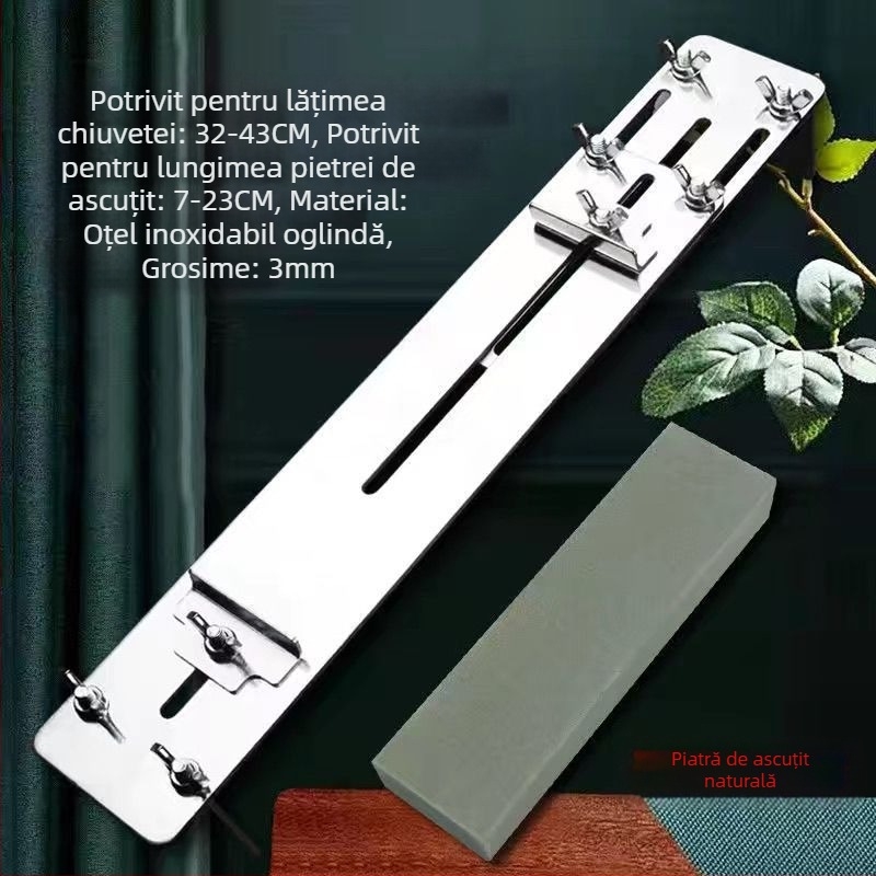 Dropshipping, suport fix pentru piatră de ascuțit din oțel inoxidabil, suport reglabil pentru chiuvetă de uz casnic, suport fix pentru ascuțire antiderapantă nou