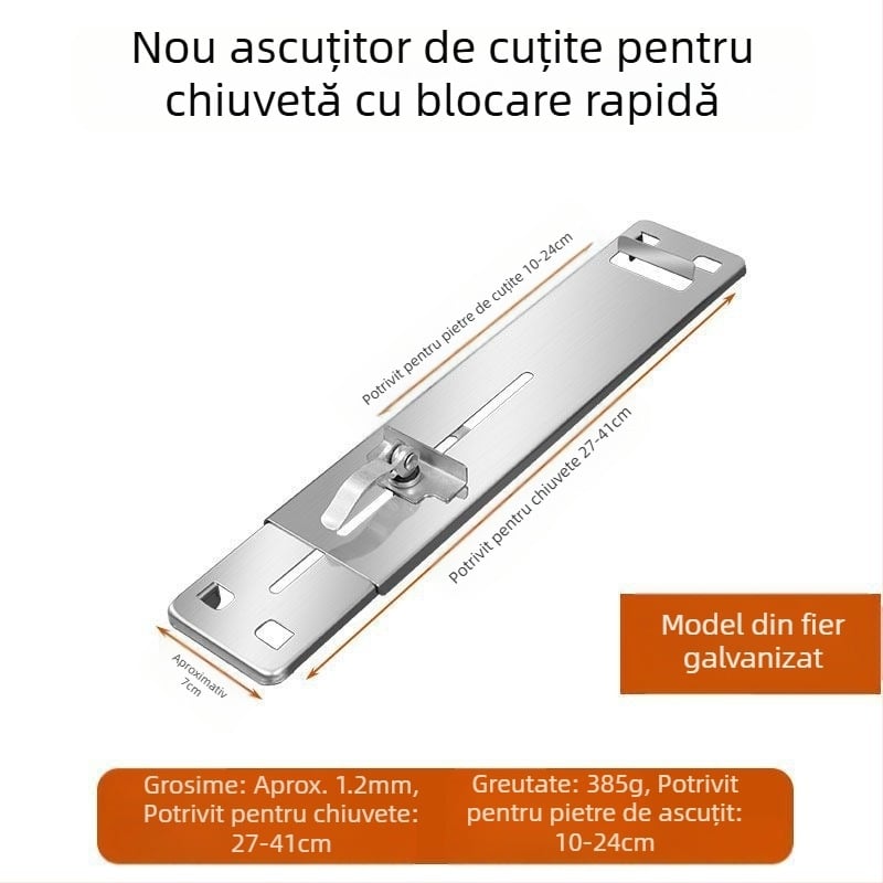 Dropshipping, suport fix pentru piatră de ascuțit din oțel inoxidabil, suport reglabil pentru chiuvetă de uz casnic, suport fix pentru ascuțire antiderapantă nou