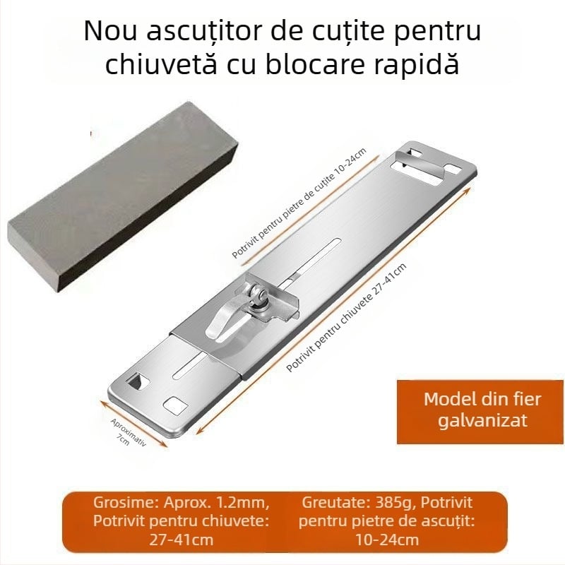 Dropshipping, suport fix pentru piatră de ascuțit din oțel inoxidabil, suport reglabil pentru chiuvetă de uz casnic, suport fix pentru ascuțire antiderapantă nou