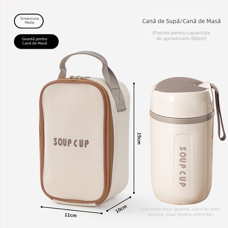 Geantă de mână cu izolație pentru cutie de prânz, geantă de picnic în aer liber, geantă de masă de mare capacitate pentru birou și studenți, geantă de prânz