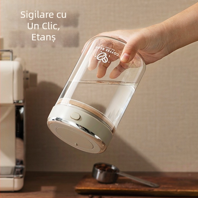 Rezervor de depozitare a boabelor de cafea, proiectat manual, rezervor etanș pentru cafea pudră, rezervor de depozitare lapte praf, rezervor de depozitare boabe