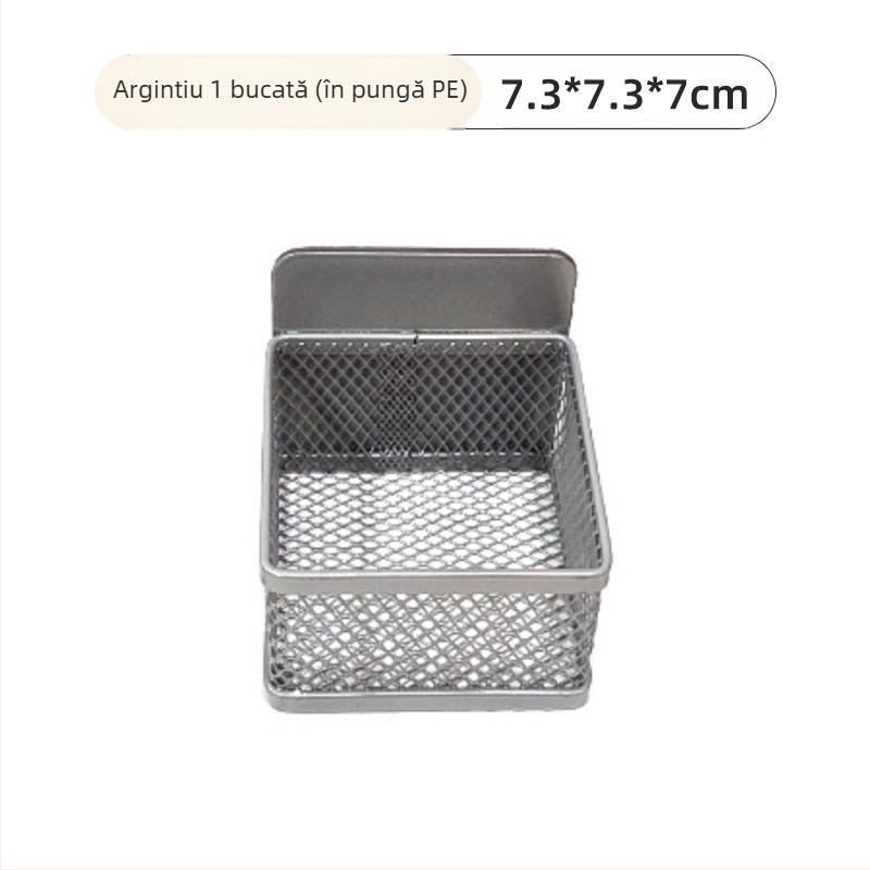 Xirui Coș Magnetic pentru Pliculețe de Ceai, Rack de Depozitare, Capacitate Mare, Fier, Modern Simplu, Coș de Depozitare pentru Pliculețe de Ceai cu 6 Piese, Stil European