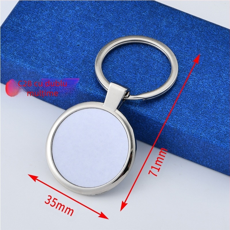 Deschizător de sticle metalic cu transfer termic, breloc cu sublimare, consumabile cu transfer termic DIY, gol