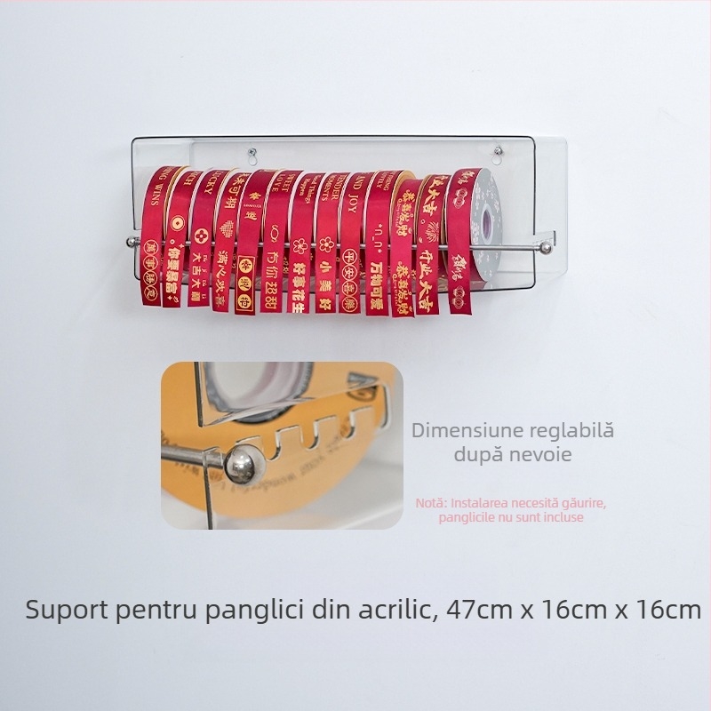 Florărie magazin cofetărie perete panglică raft panglică panglică creativă derulabilă raft de depozitare afișare consumabile raft de afișare