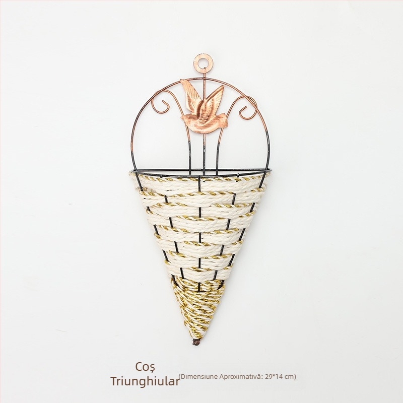 Flori artificiale violete pentru perete, decorațiuni interioare pentru perete, balcon, gard, coș suspendat, flori artificiale din ratan, pentru nuntă