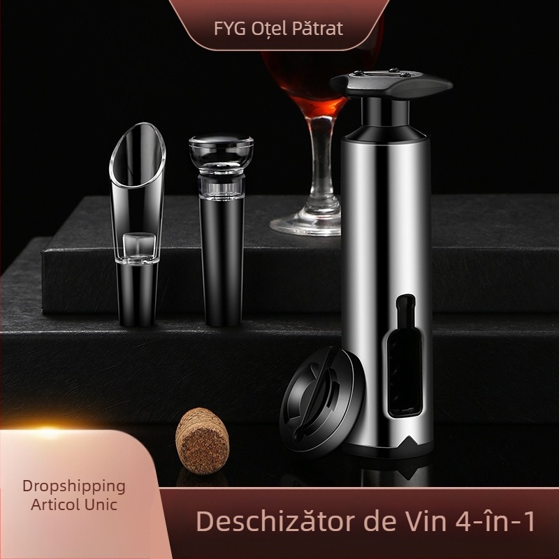 Deschizător de sticle din oțel inoxidabil, șurubelniță de bere pentru hotel, set de vin, deschizător de sticle, deschizător de sticle de vin, gadget de bucătărie