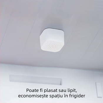 Deodorant portabil nou cu carbon activ pentru frigider, cu dublă utilizare, portabil și pastă, pentru dulap de bucătărie, cutie mini deodorant portabilă, pachet de 6