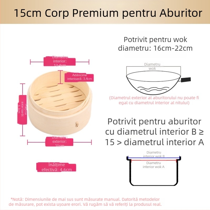 Aburitor mic aburitor din bambus aburitor mic aburitor pentru găluște aburitor aburitor din bambus mini aburitor aburitor comercial din bambus