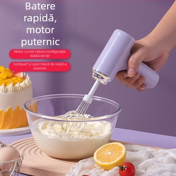Explozie transfrontalieră de bătător de ouă electric de uz casnic, mic, ușor, bătător de cremă, mașină de tort, instrumente semiautomate de copt
