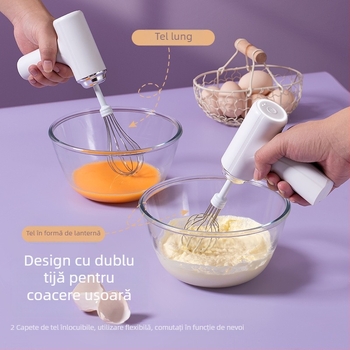 Explozie transfrontalieră de bătător de ouă electric de uz casnic, mic, ușor, bătător de cremă, mașină de tort, instrumente semiautomate de copt