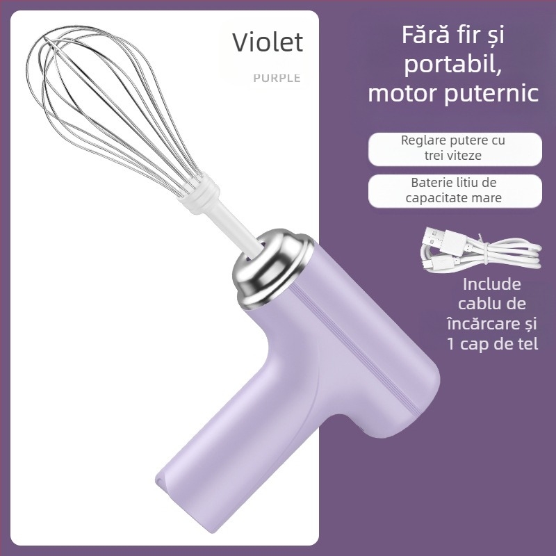 Explozie transfrontalieră de bătător de ouă electric de uz casnic, mic, ușor, bătător de cremă, mașină de tort, instrumente semiautomate de copt