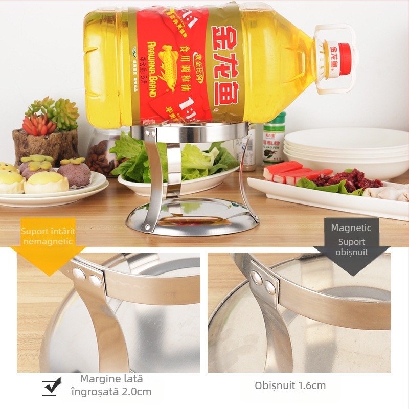 Furnizare directă din fabrică, aragaz cu alcool din oțel inoxidabil, oală fierbinte cu ulei vegetal, oală mică, oală cu rață mandarină, hotel, restaurant, picnic, mâncare la pachet