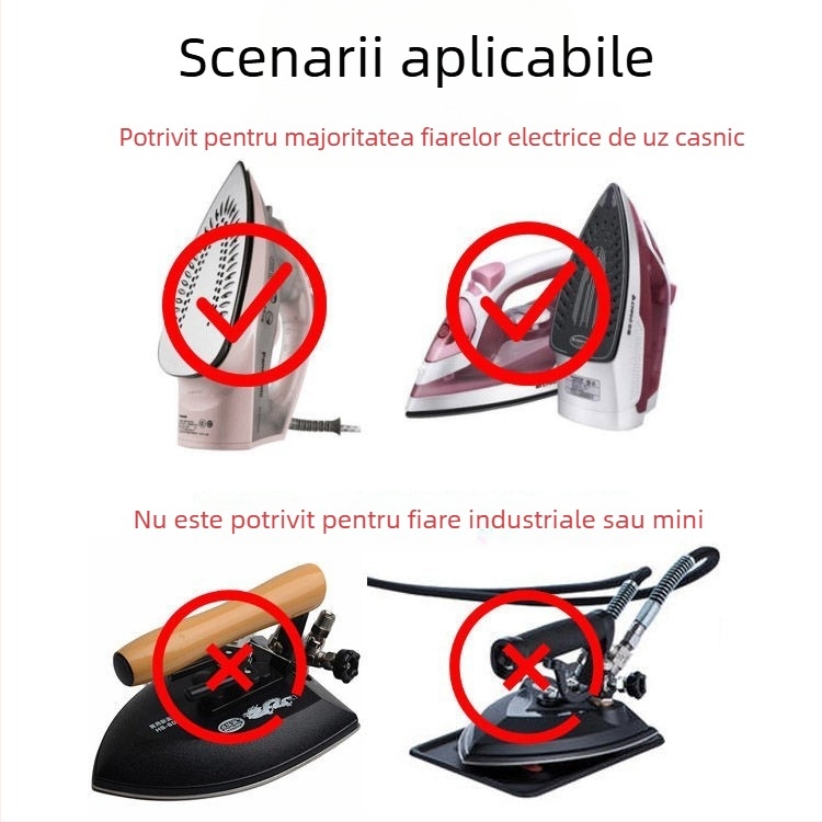 Călcat de pantofi de uz casnic de înaltă calitate, husă de călcat pantofi, anti-lumină, anti-ardere, capac inferior pentru fier de călcat cu abur, fier de călcat electric de uz casnic universal