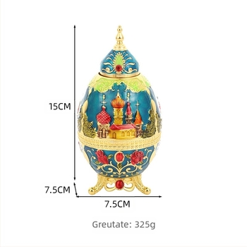 Cartuș de scobitori cu model rafinat în stil european de lux, cu simț avansat, rafinat, pentru acasă și birou, ornamente practice pentru desktop
