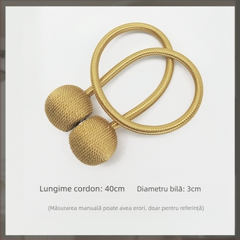 Furnizare directă din fabrică, fără perforații, cataramă magnetică pentru perdea, curea creativă simplă, toate potrivirile, căști cu cataramă magnetică pentru perdea