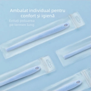 Perie de toaletă de unică folosință super rentabilă, perie de toaletă Gap, costum de curățare a periei de toaletă, fără a omite nimic