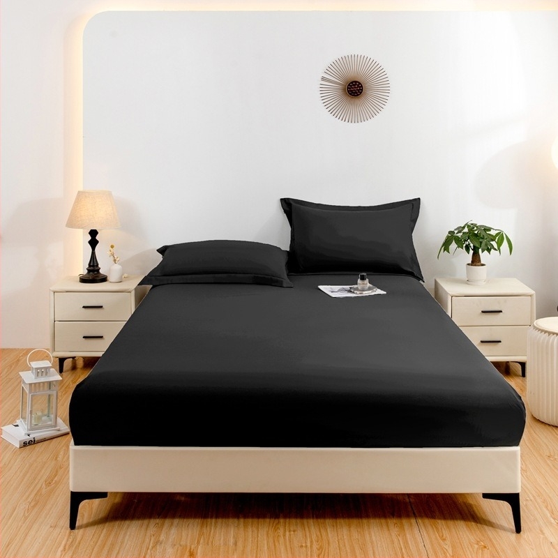 Pălărie de pat cu șlefuire de culoare solidă Amazon transfrontalieră, cuvertură de pat antiderapantă, rezistentă la urină, cearșaf de pat, husă de protecție impermeabilă lavabilă