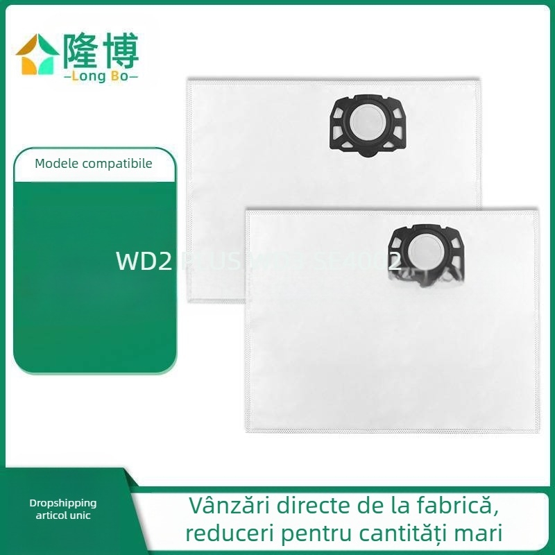 Potrivit pentru Karcher WD2 Plus WD3 Se4002 Sac de praf Sac de gunoi Accesorii pentru aspirator
