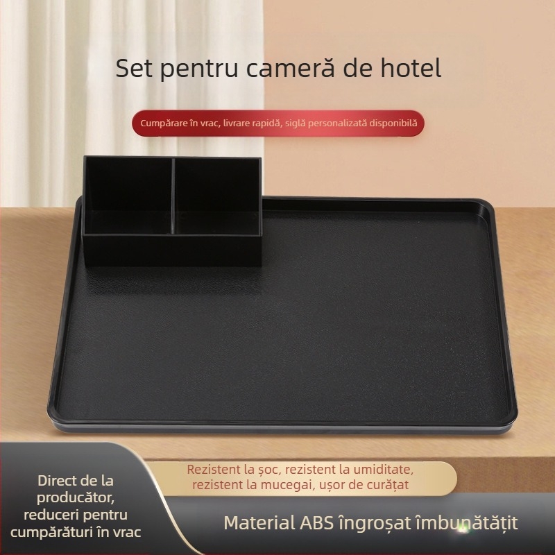 Tavă hotel cutie pentru pliculețe de ceai cutie pentru depozitarea cafelei tavă pentru fierbător electric tavă de ceai asortată LOGO fabrică în stoc