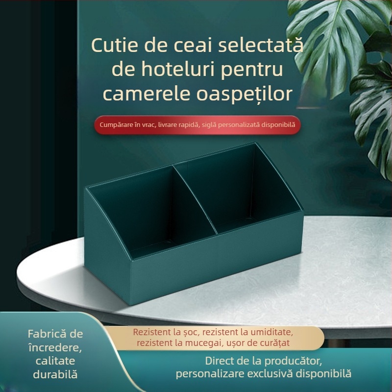 Tavă hotel cutie pentru pliculețe de ceai cutie pentru depozitarea cafelei tavă pentru fierbător electric tavă de ceai asortată LOGO fabrică în stoc