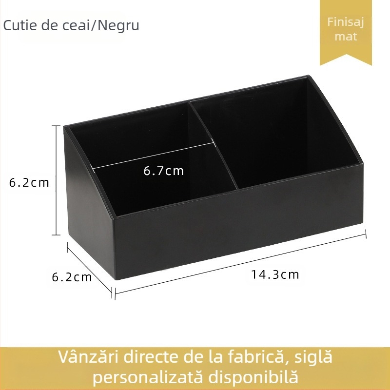 Tavă hotel cutie pentru pliculețe de ceai cutie pentru depozitarea cafelei tavă pentru fierbător electric tavă de ceai asortată LOGO fabrică în stoc