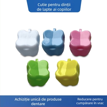 Cutie de depozitare pentru bijuterii dentare, cutie de colectare, cutie Oral Dental, mic cadou dentar, cutie mică pentru dinți de foioase, cutie mică pentru dinți de dinți